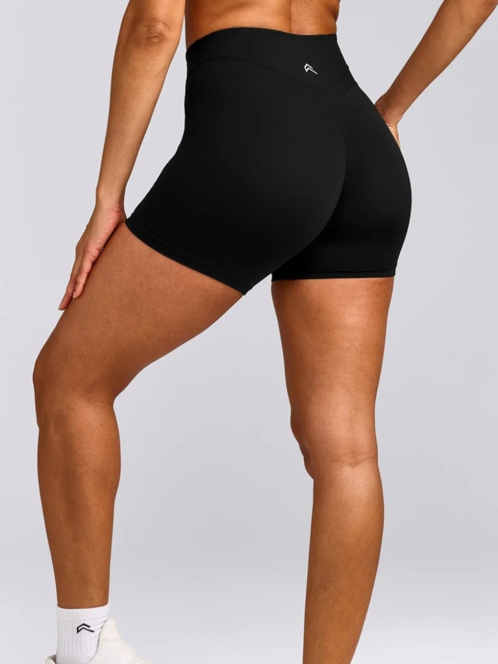 Oner Active Black Unified Move High Waisted Shorts Medium